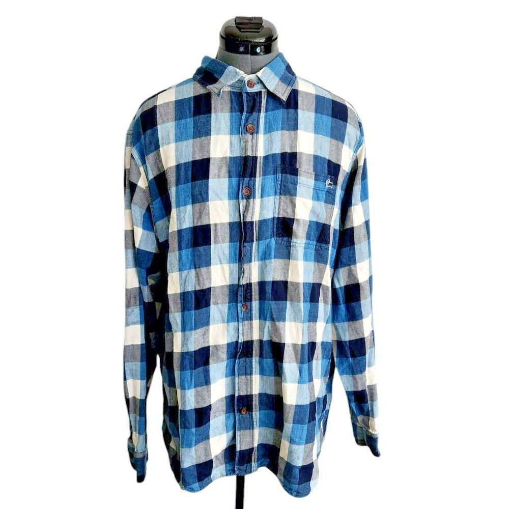 Woolrich Button Up Long Sleeve Size L